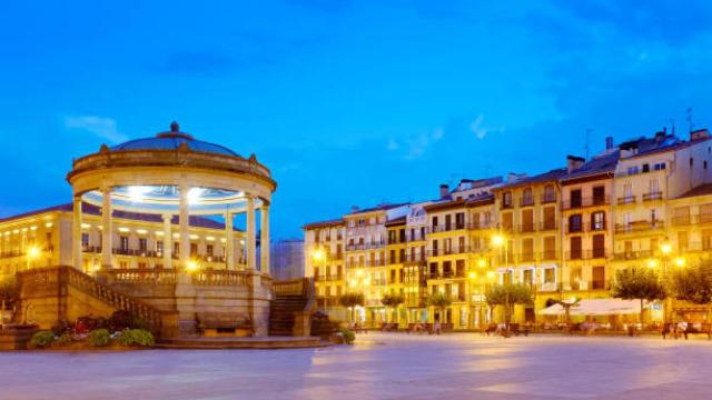 Una de las plazas más importantes de Irún