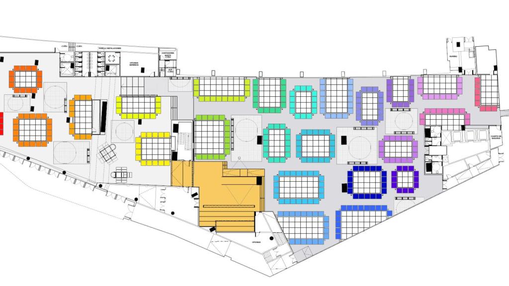 Plano del Bernabéu Market