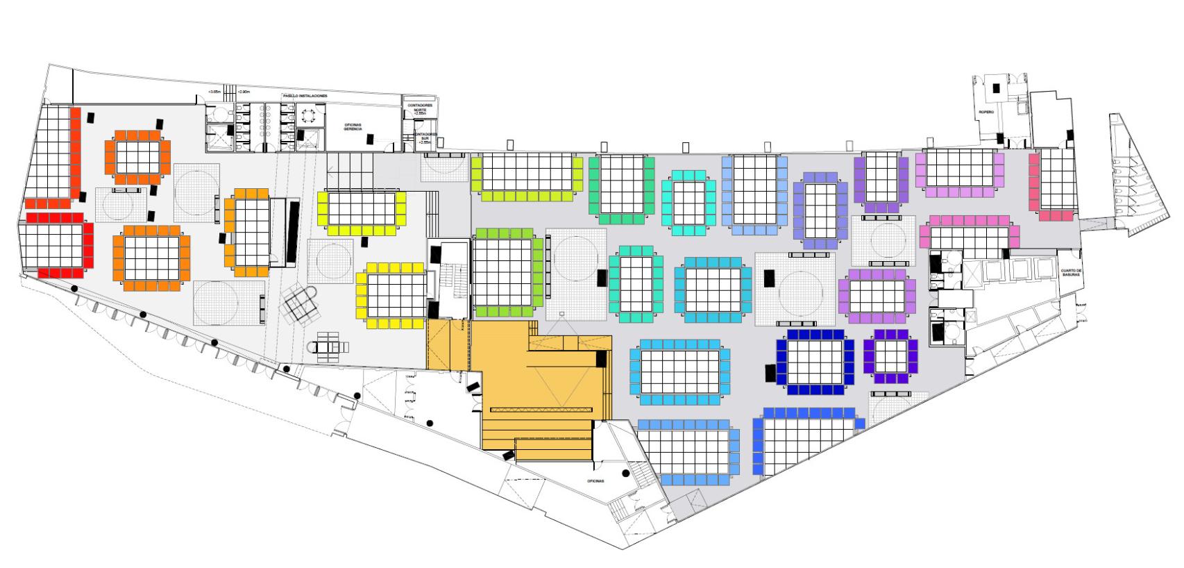 Plano del Bernabéu Market