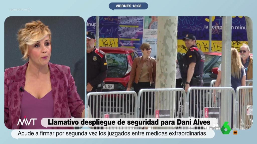 Cristina Pardo en 'Más vale tarde'.