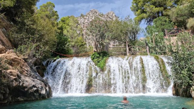 Las Fuentes del Algar, en Callosa de Ensarriá.