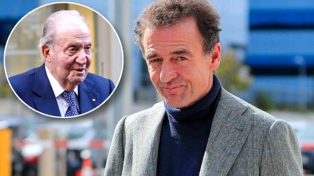 Alessandro Lequio y el rey Juan Carlos en un fotomontaje de El Español.