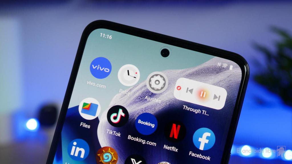Interfaz de vivo V40SE