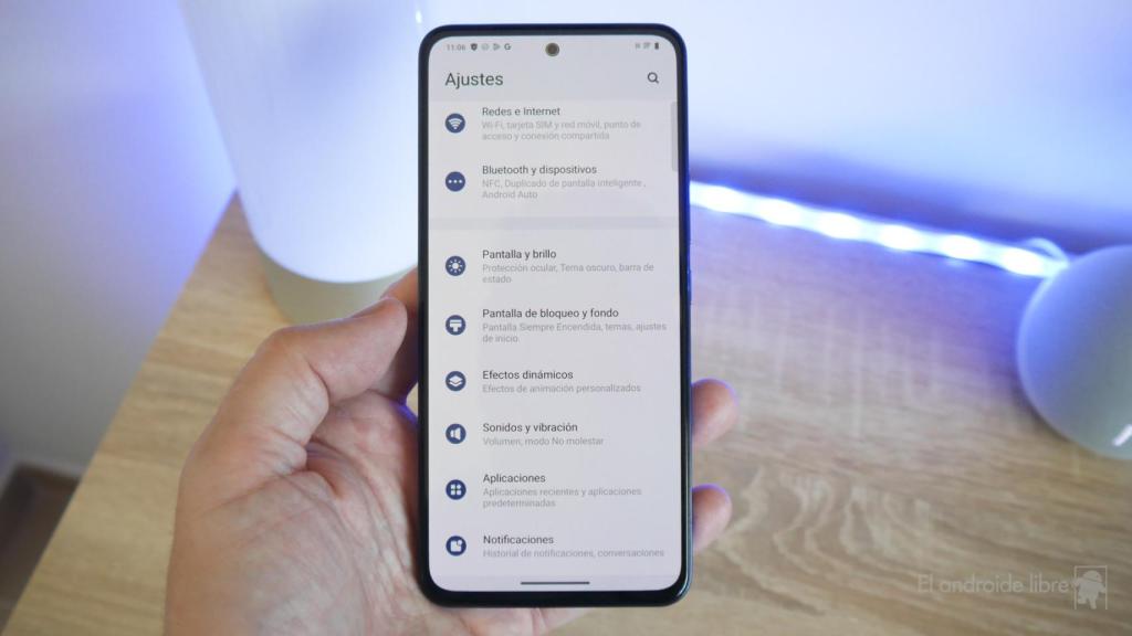 Interfaz Funtouch 14 en el vivo V40 SE