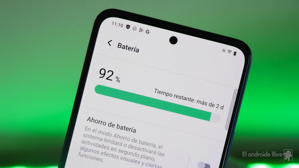 Batería restante en el vivo V40 SE