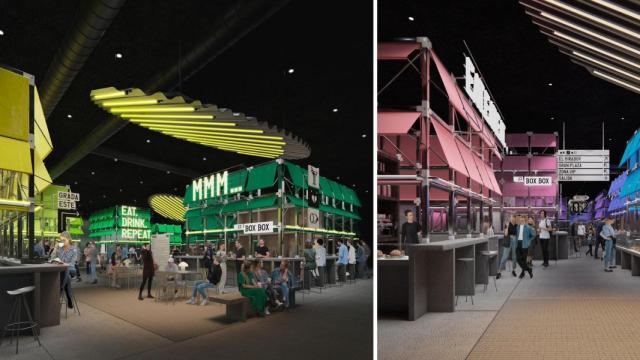 Previsión de cómo será el Bernabéu Market por dentro