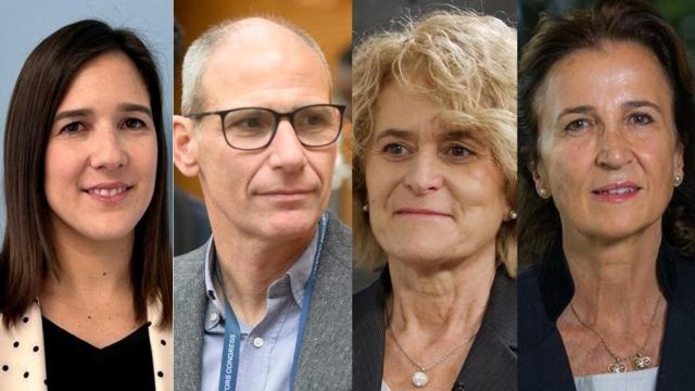 De izquierda a derecha: Patricia Navarro, Head of Tax en Aktion Legal; Pedro Antonio Gil, cofundador de BIGBAN; Marta Huidobro, presidenta de AEBAN e Isabel de Otaola, secretaria del consejo de WA4STEAM y miembro del comité de dirección de la asociación de 'women' angels.