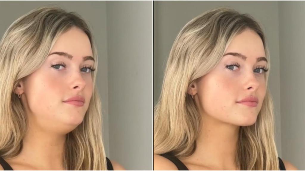 La última tendencia estética en TikTok para eliminar la papada para siempre.