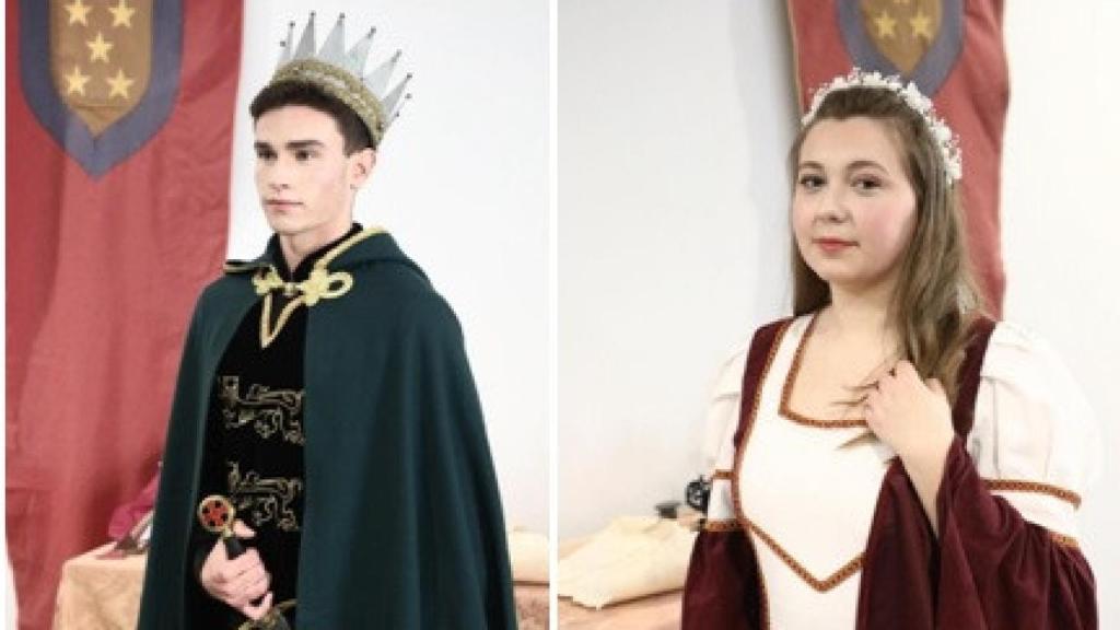 Marco Romo y Sofia Abrunhosa, los dos alumnos seleccionados