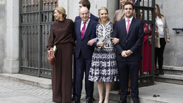 Juan Carlos I, este 6 de abril.