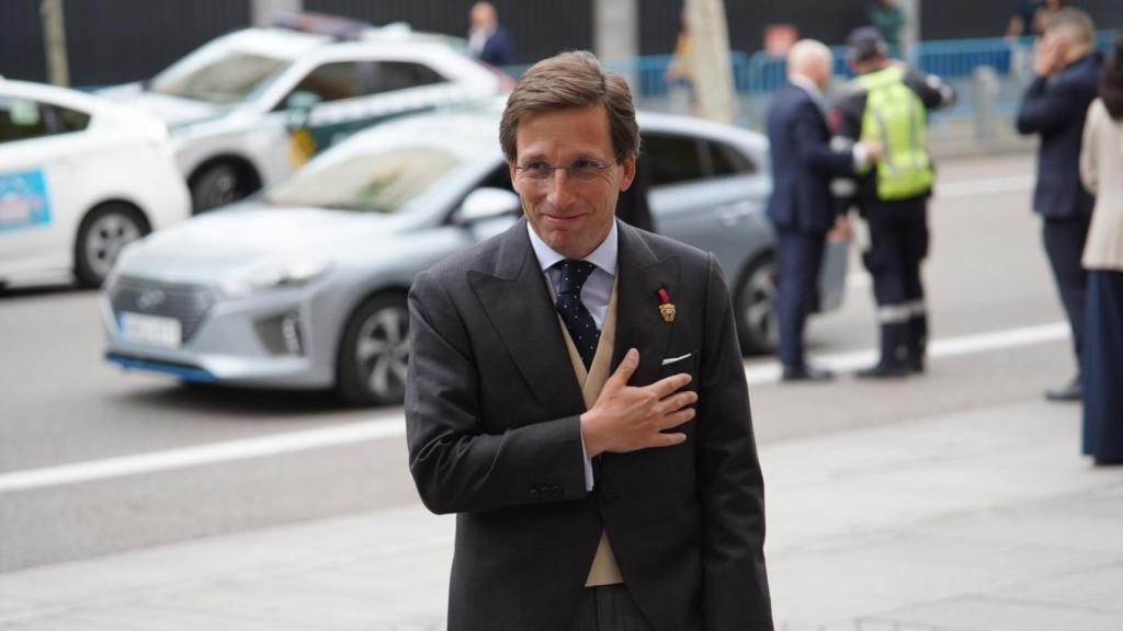 José Luis Martínez-Almeida el día de su boda.