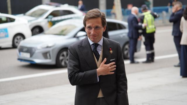 José Luis Martínez-Almeida el día de su boda.