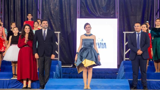 Inés Llavador Castelló en la Gala de Candidatas de ayer viernes.
