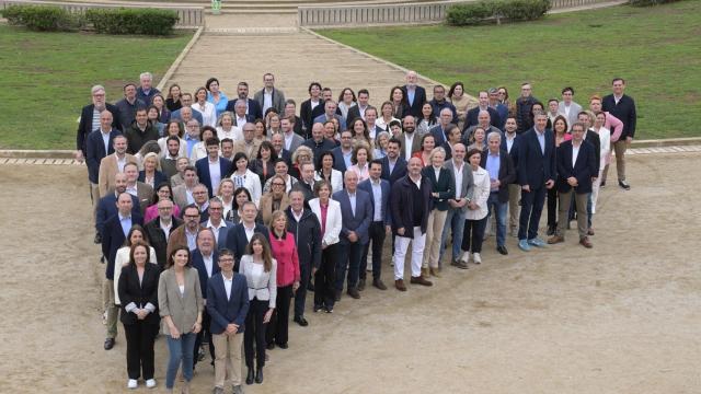 Acto de presentación de la candidatura del PP al 12-M, celebrado este sábado en Montjuïc.