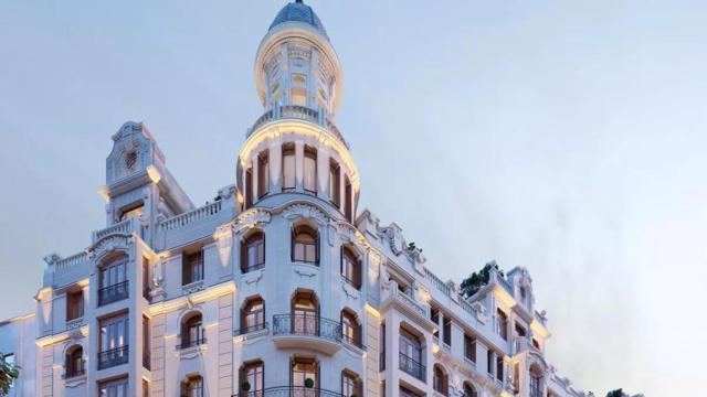 Proyección virtual de la fachada de Infantas 40, donde se construirán 33 viviendas de lujo.