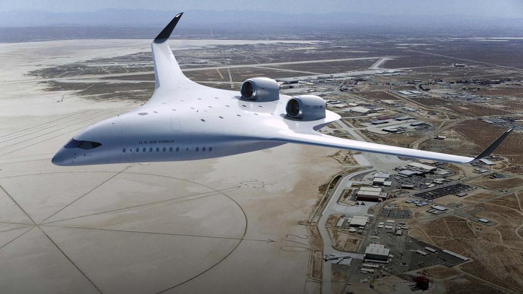 Representación por avión Pathfinder en su versión militar