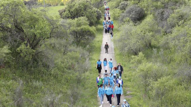 Voluntariado CaixaBank reúne a más de 600 personas en la 'XII Vía Verde por la Integración' de Talavera