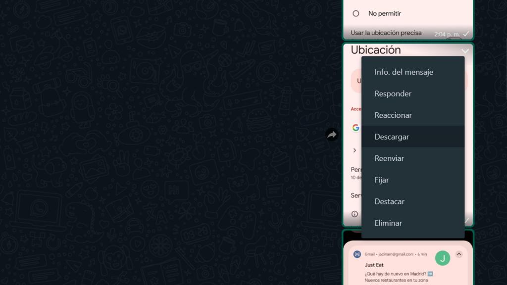 Descargar imagen WhatsApp Web