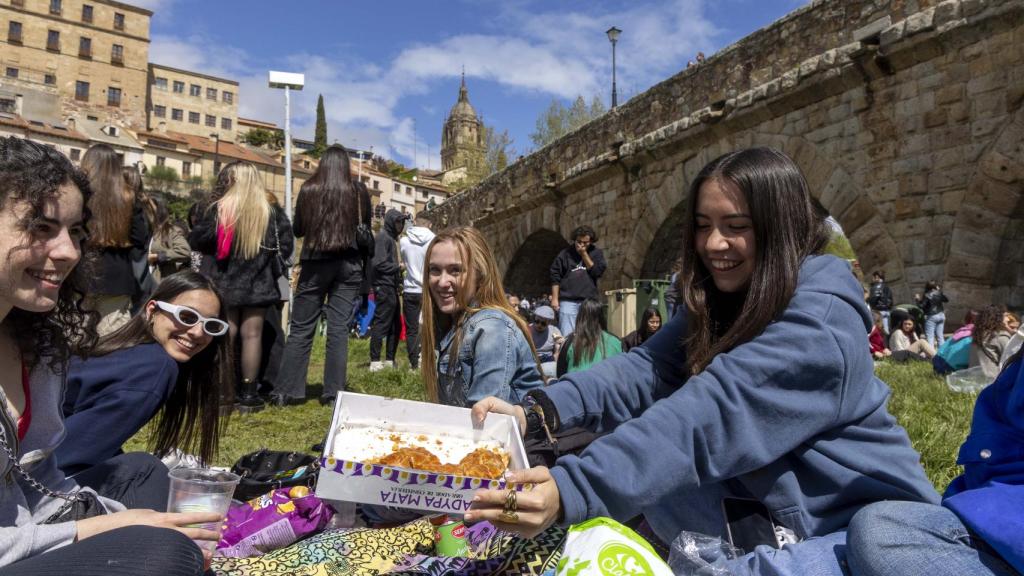 Celebración del Lunes de Aguas en Salamanca, declarada Fiesta de Interés Turístico en Castilla y León