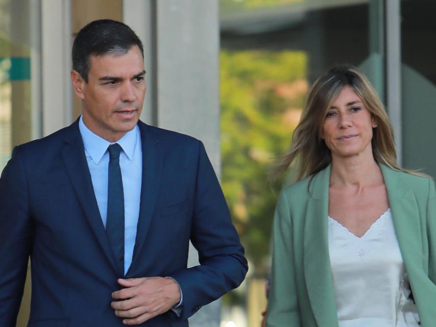 Pedro Sánchez y Begoña Gómez.