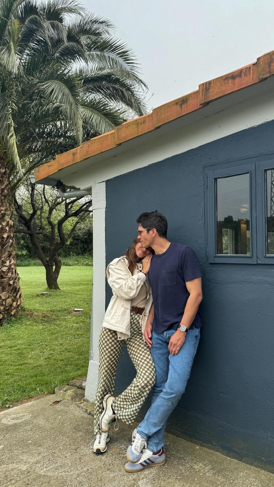 María Pombo junto a Pablo Castellano, en una imagen de sus redes sociales.