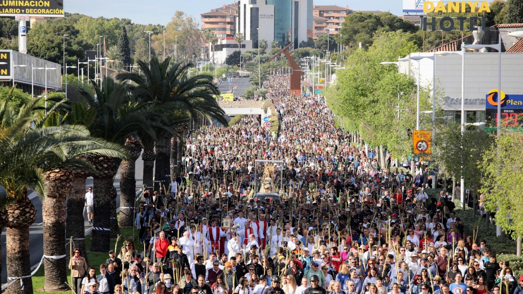La celebración de Santa Faz, en una anterior edición.