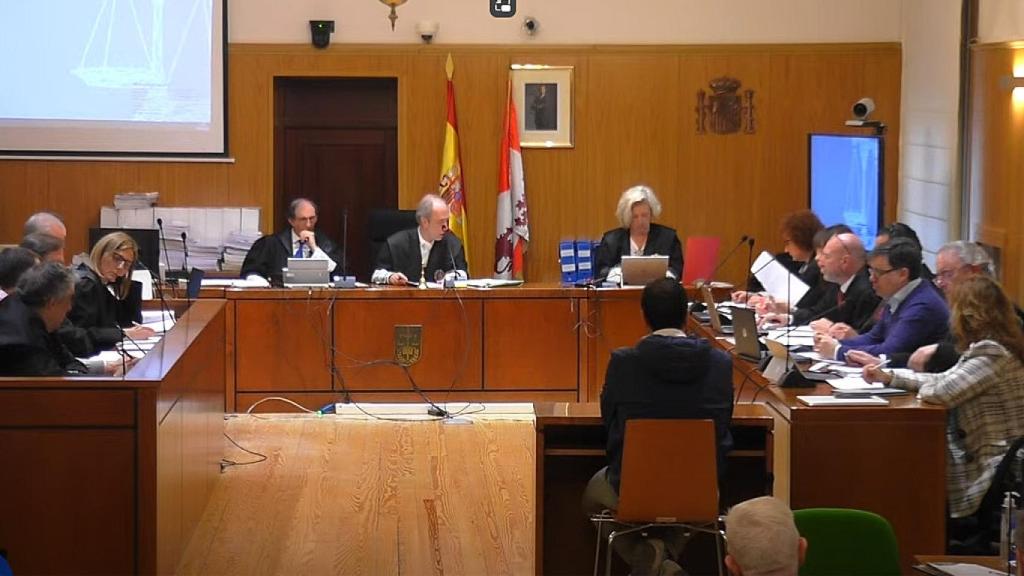 Una de las sesiones del juicio