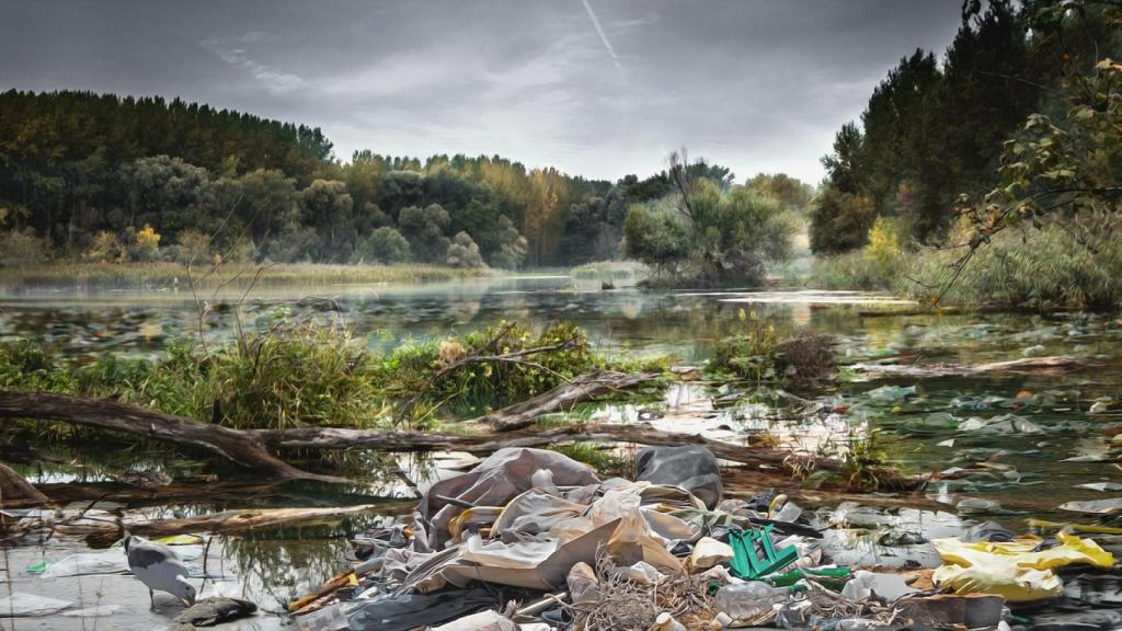 Contaminación de las vías fluviales,