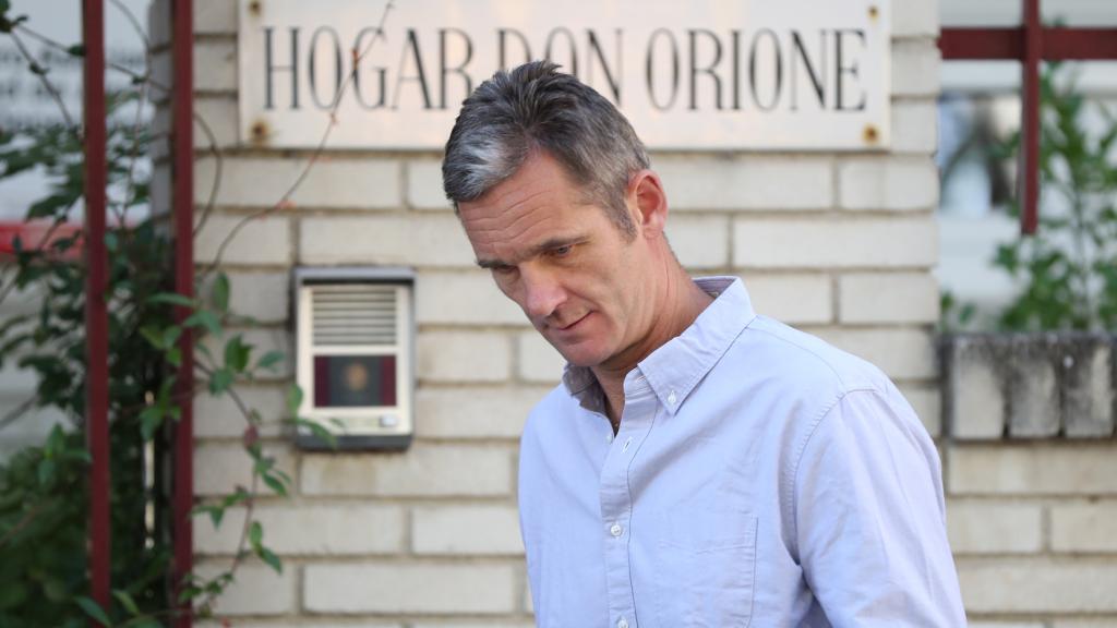 Iñaki Urdangarin durante su voluntariado en Don Orione.