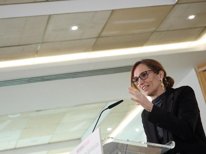 La ministra de Sanidad, Mónica García.