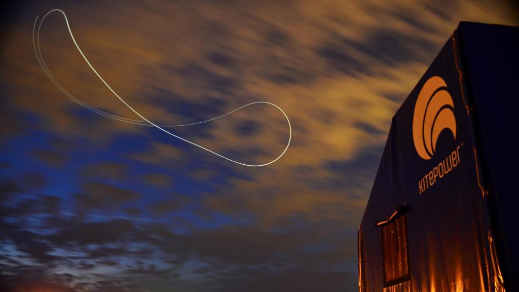 Las cometas de Kitepower realizan movimientos en forma de ocho