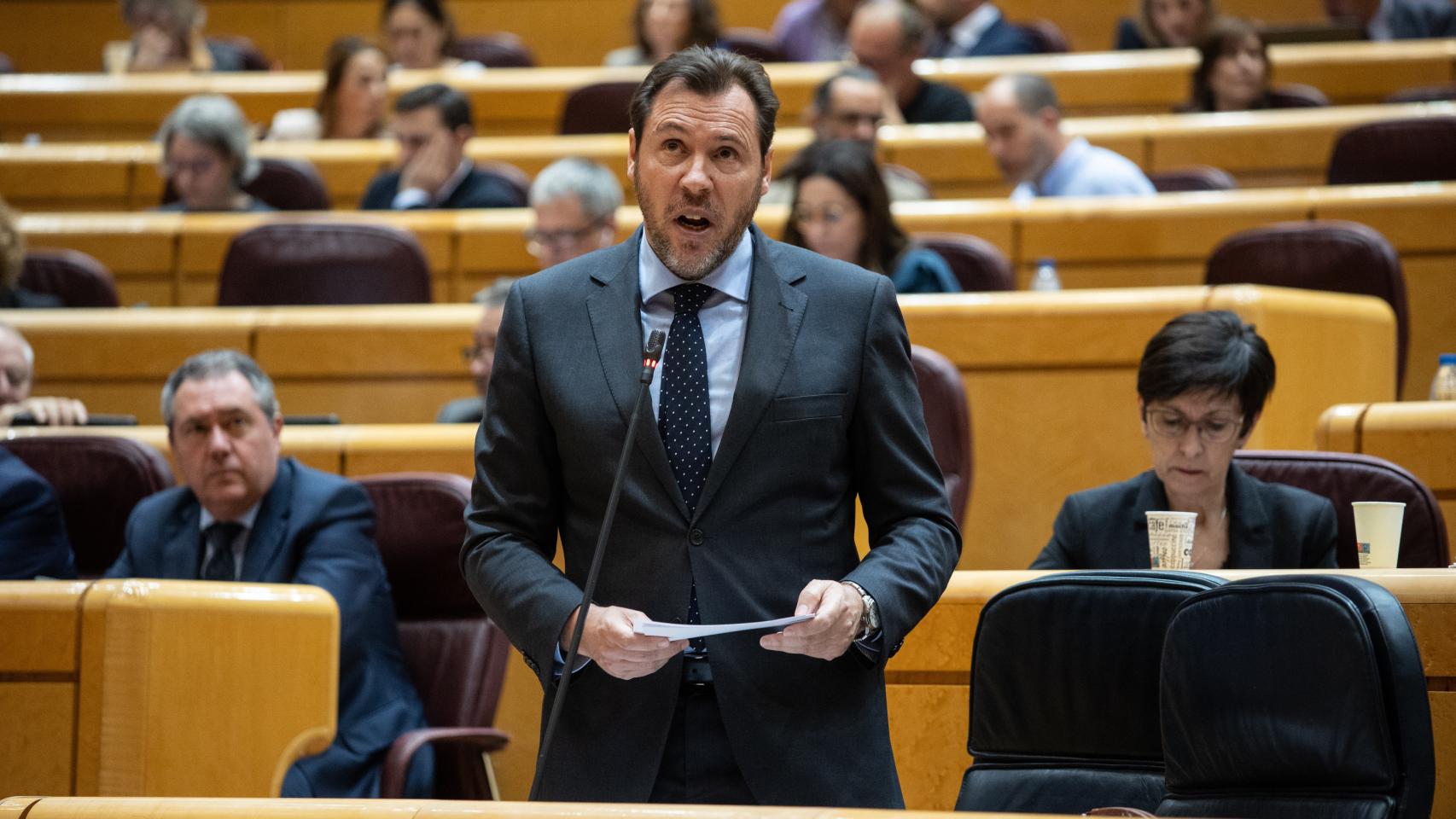 El ministro de Transportes y Movilidad Sostenible, Óscar Puente.