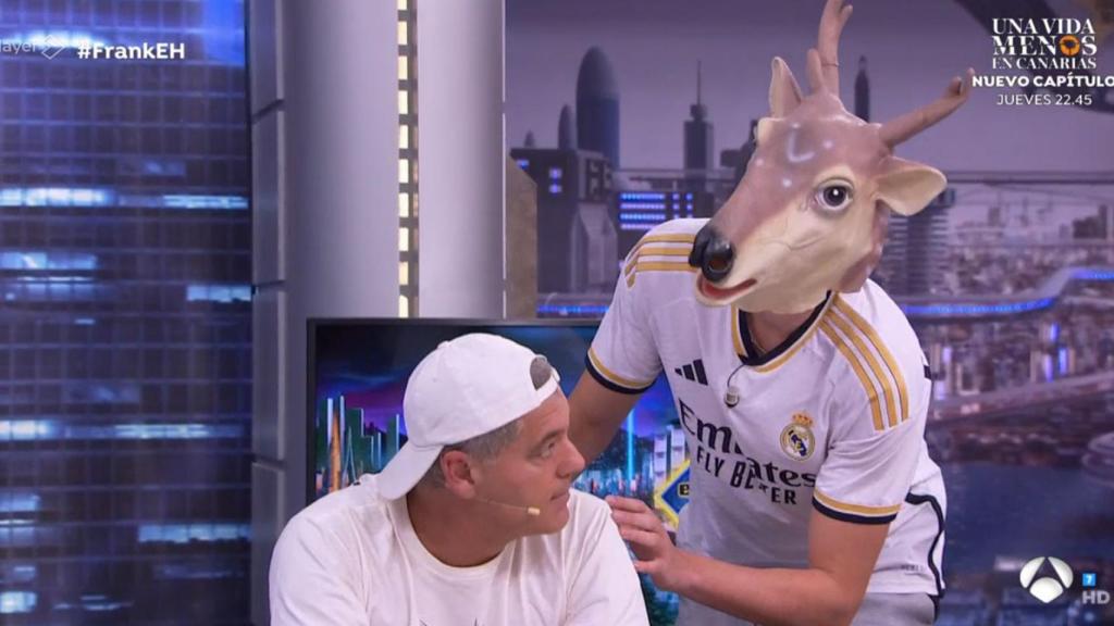 Frank Cuesta en 'El Hormiguero'.