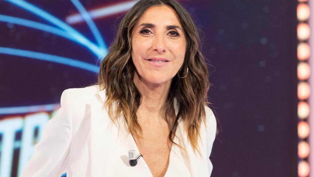 Paz Padilla en un programa de televisión.