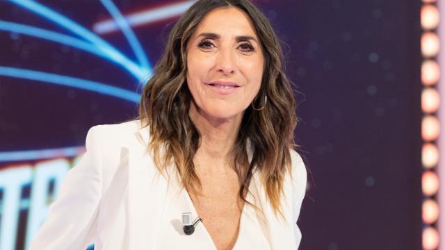 Paz Padilla en un programa de televisión.