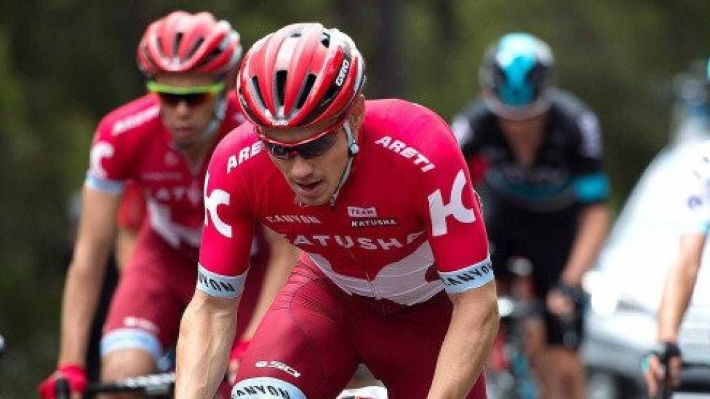 Alexey Tsatevich, durante su etapa en el equipo Katusha