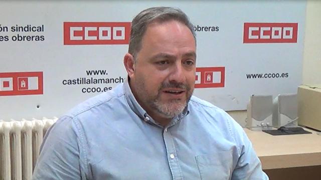 Federico Pérez, secretario general de CCOO Toledo.