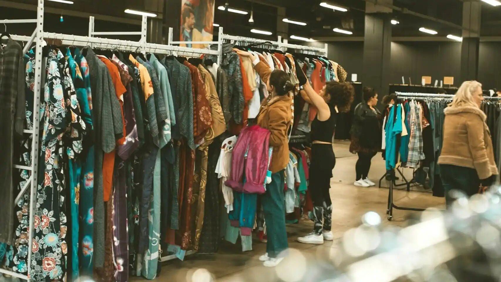 Conoce cuál es el mercadillo de ropa vintage más famoso de Madrid donde pagas al peso y que tiene prendas traídas desde Londres y EEUU.