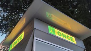 Puesto de venta de la ONCE