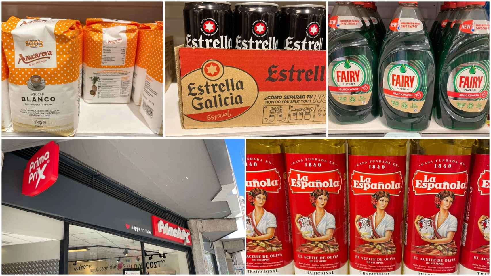 Productos en Primaprix Vigo.