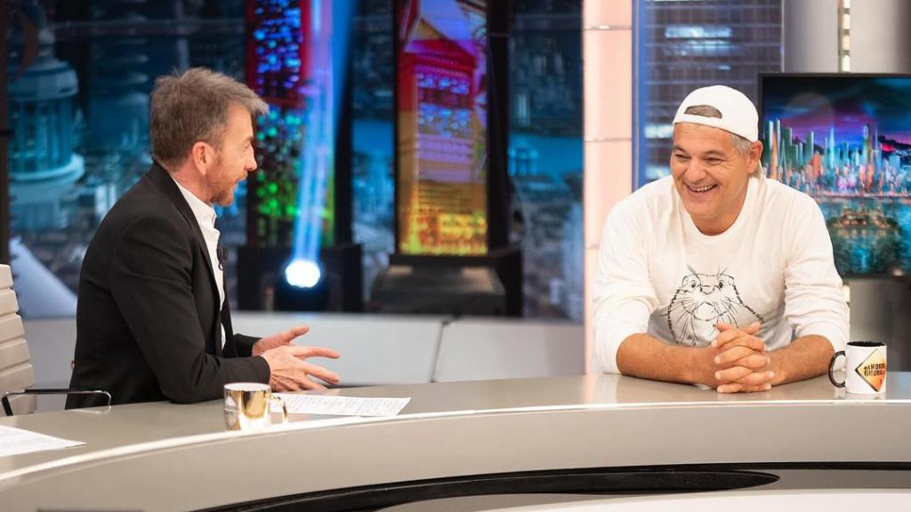 Frank Cuesta junto a Daniel Sancho.