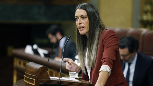Míriam Nogueras, de Junts, este miércoles en el Congreso de los Diputados