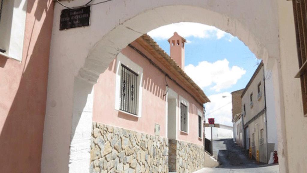 El arco de los Reyes Católicos de Yecla.