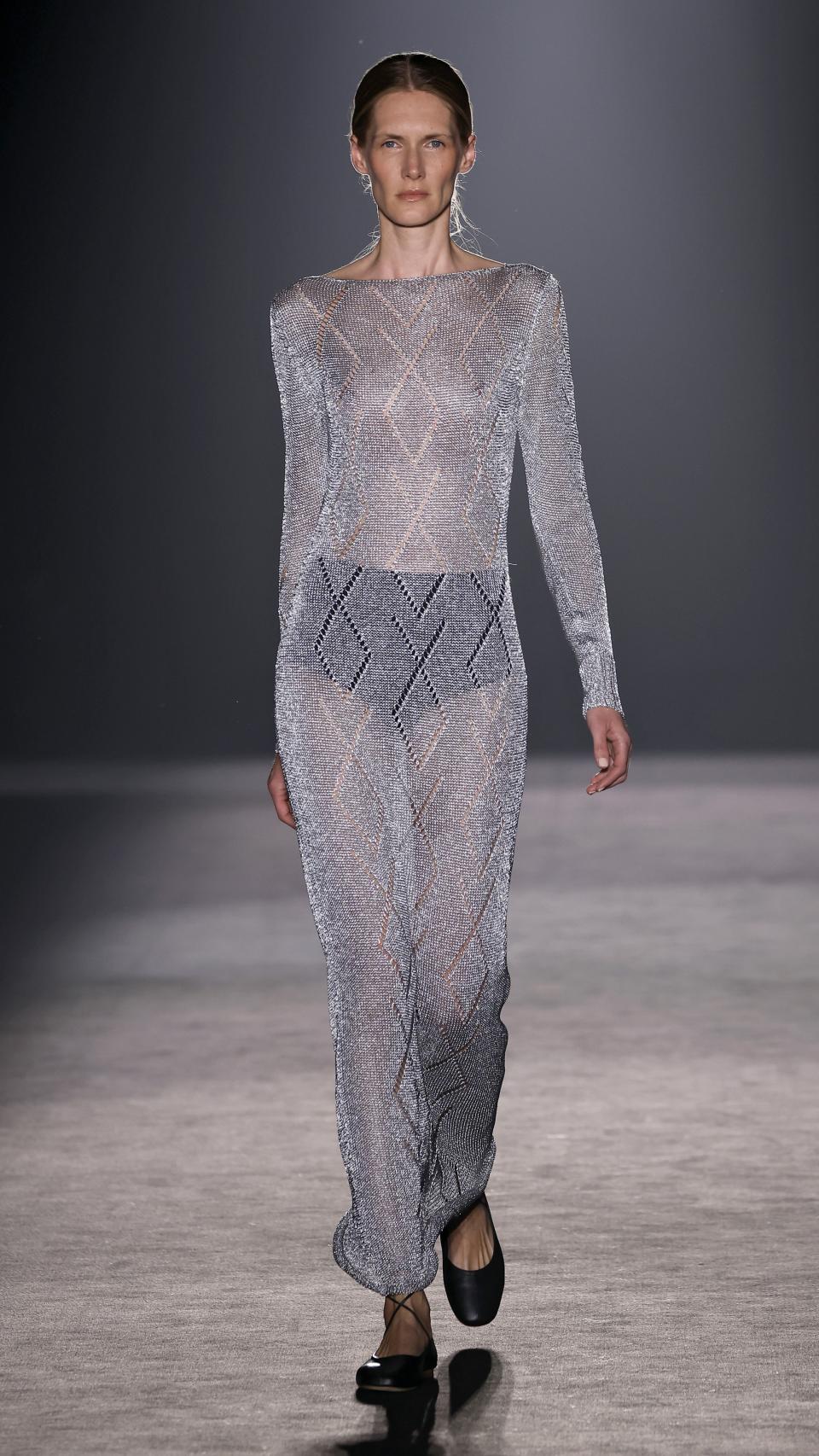Silueta del desfile de Sita Murt.