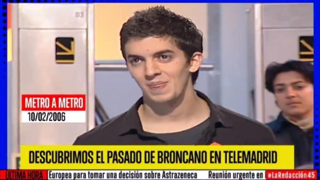 David Broncano en el programa 'Metro a Metro'.