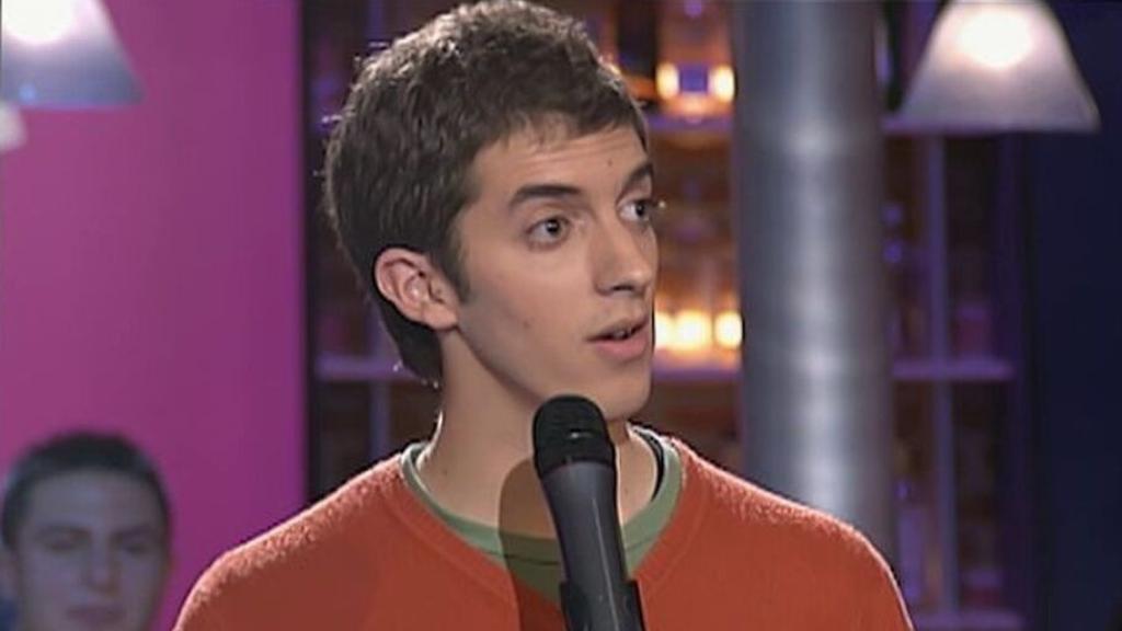 David Broncano durante su primer monólogo en 'Nuevos Cómicos'.