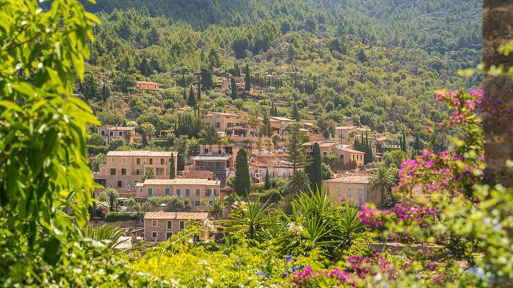 Las vistas de la casa de verano de García Márquez en Mallorca.