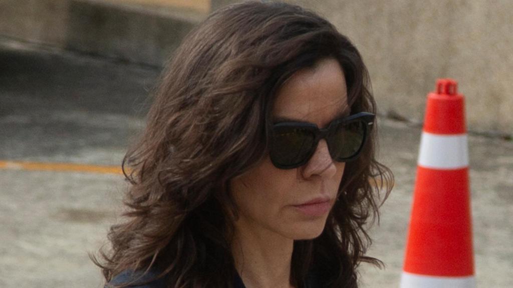 Silvia Bronchalo en la segunda sesión del juicio de su hijo, Daniel Sancho.
