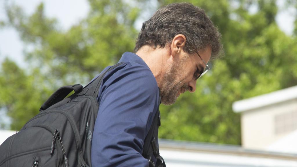 Rodolfo Sancho el segundo día del juicio contra su hijo, Daniel.
