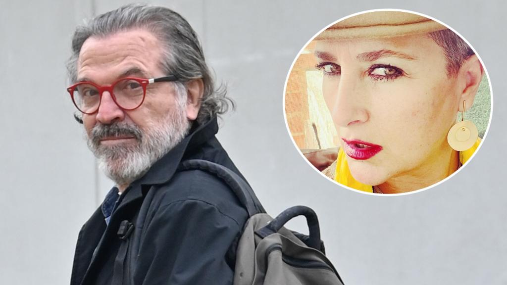 El presentador Pepe Navarro en un fotomontaje de EL ESPAÑOL junto a Vanessa Martín.